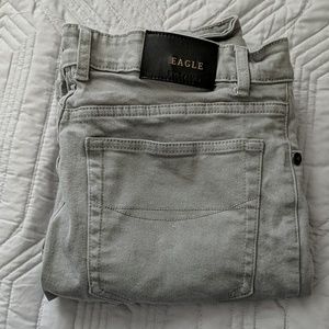 Grey Slim Fit Mens jeans